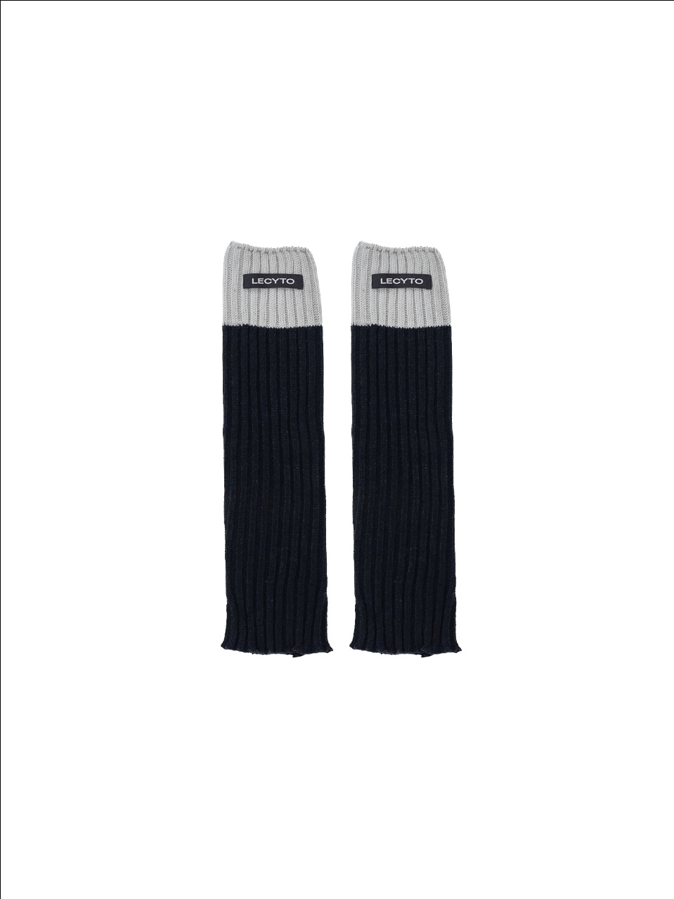 Long Knit Combi Leg Warmer_[Black]