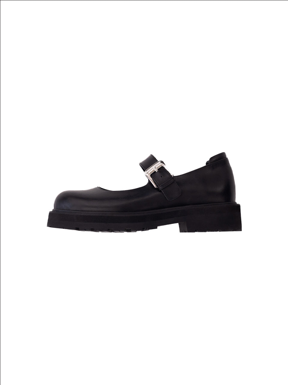 Strap Mary Jane Shoes_[Black]