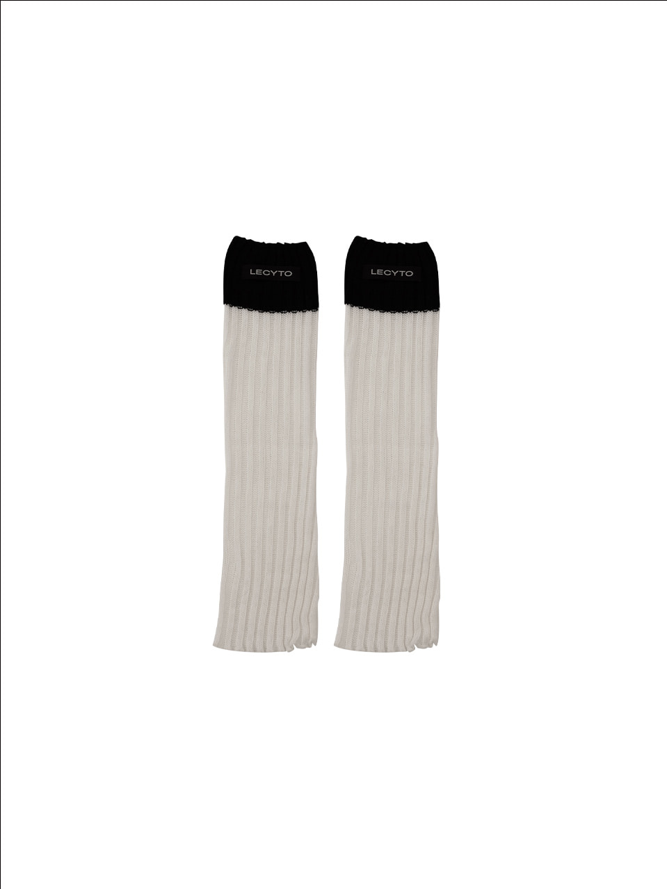 Long Knit Combi Leg Warmer_[Ivory]