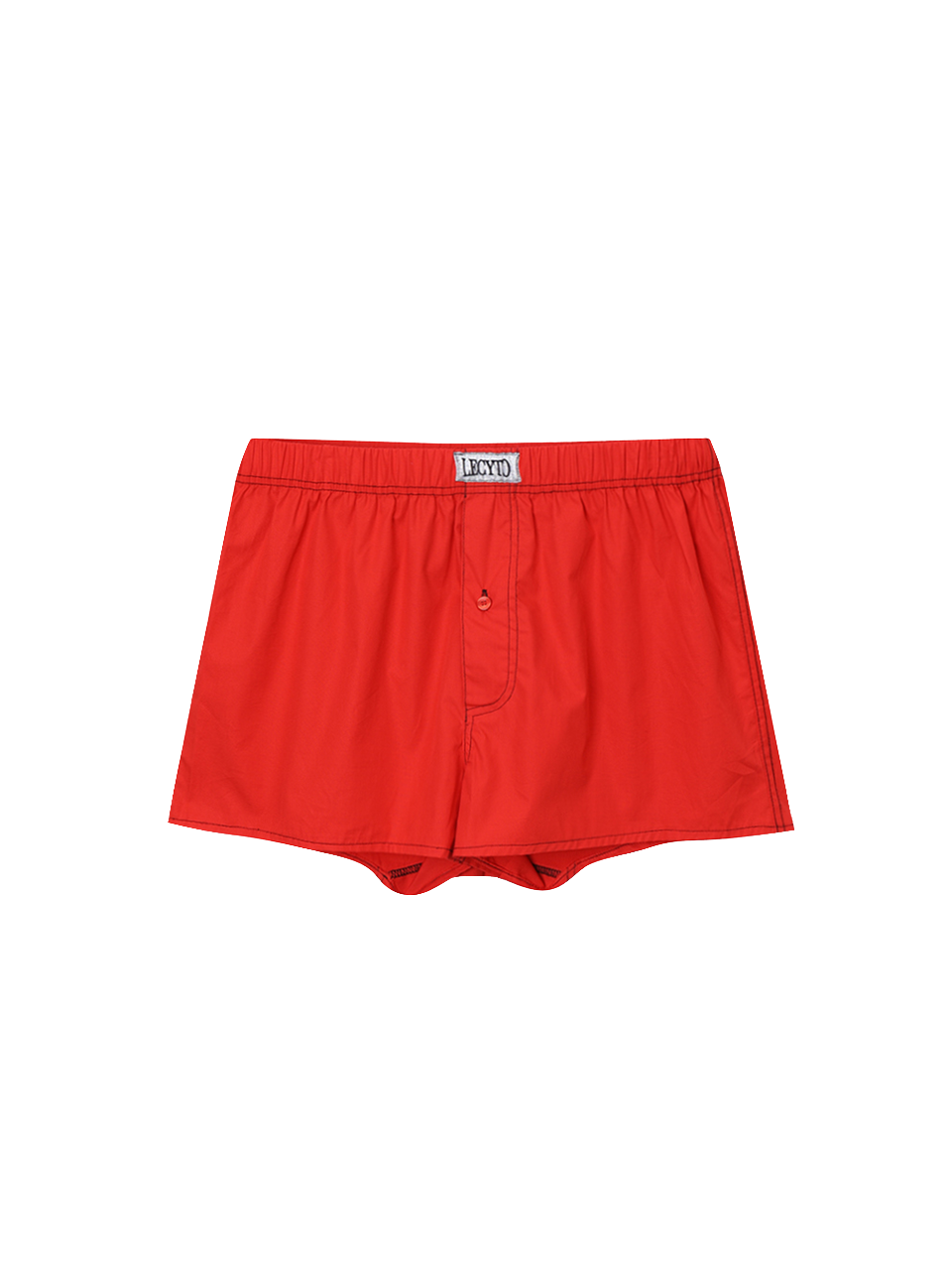 Layered Trunk Pants_[Red]