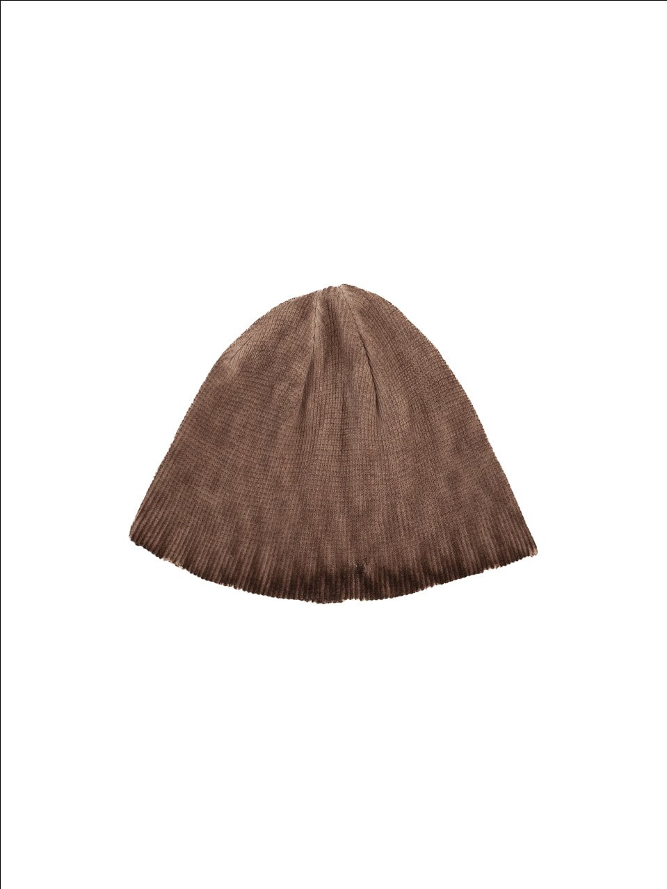 Destroyed Washed Beanie_[Brown]